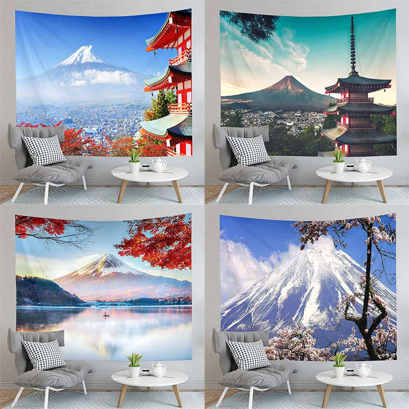 Japanese Mount Fuji Tapestry Red Tower Tapestry Natural Landscape Tapestry Living Room Bedroom Can Be Customized
Japanese Mount Fuji Tapestry Red Tower Tapestry Natural Landscape Tapestry Living Room Bedroom Can Be Customized