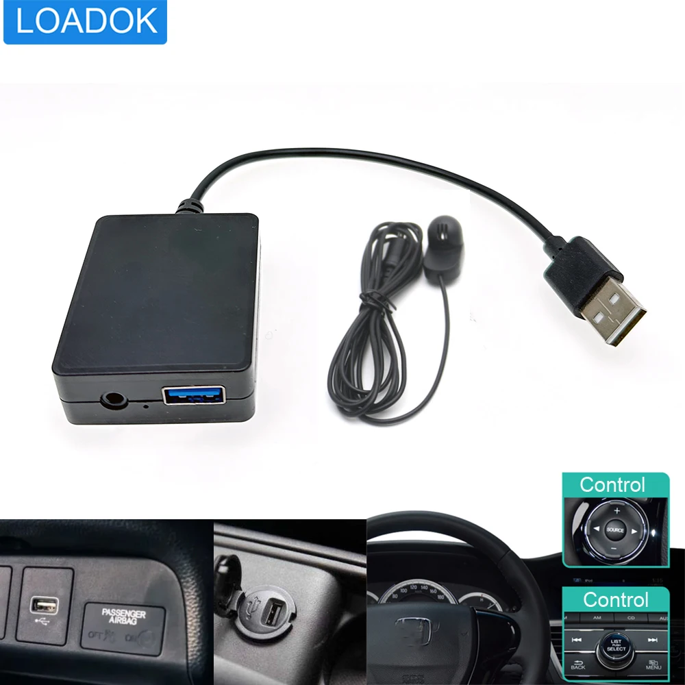 DMC Universal Car Radio Bluetooth 5.0 A2DP Music USB Charge Steering Wheel Control Adapter Cable for BMW Honda Toyota VW Pioneer
DMC Universal Car Radio Bluetooth 5.0 A2DP Music USB Charge Steering Wheel Control Adapter Cable for BMW Honda Toyota VW Pioneer