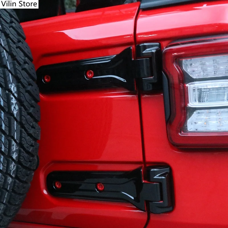 Car Spare Tire Tailgate Door Hinge Covers Stickers for Jeep Wrangler JL 2018 Up Exterior Accessories Car Styling
Car Spare Tire Tailgate Door Hinge Covers Stickers for Jeep Wrangler JL 2018 Up Exterior Accessories Car Styling