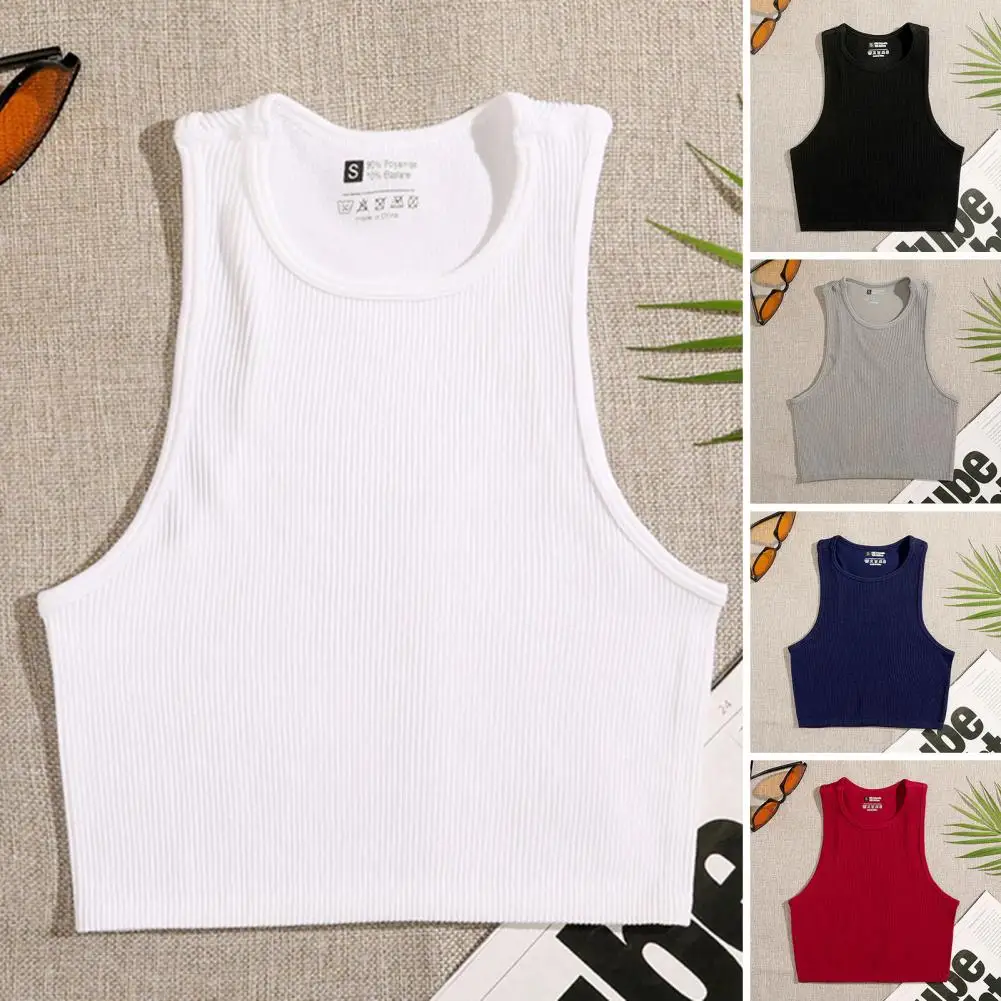 Chic Women Camisole Crew Neck Stretchy Summer Pure Color Camisole Top Breathable Sport Underwear Daily Clothing
Chic Women Camisole Crew Neck Stretchy Summer Pure Color Camisole Top Breathable Sport Underwear Daily Clothing