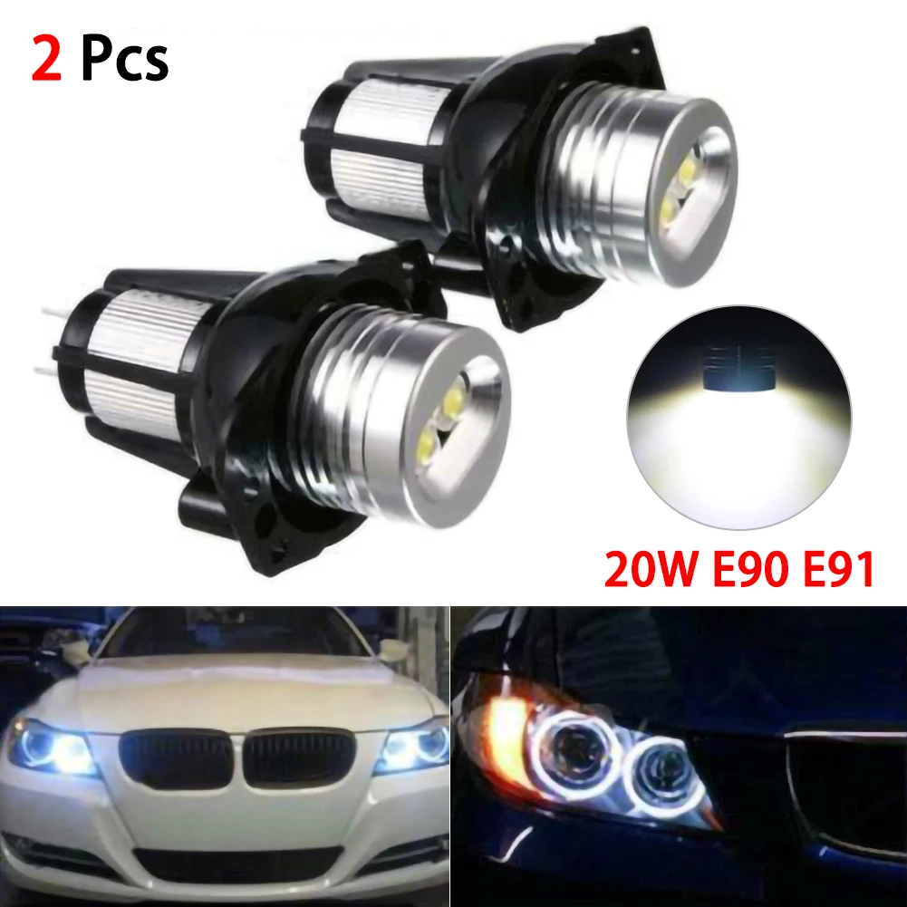Replace your Bimmer Bulb with this Super Xenon White Bulb 2PCS LED Headlight Angel Eye Halo Ring Bulb Bulb for BMW E90 E91 05-08
Replace your Bimmer Bulb with this Super Xenon White Bulb 2PCS LED Headlight Angel Eye Halo Ring Bulb Bulb for BMW E90 E91 05-08