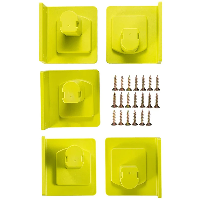 5 Packs Tools Drill Mount Holder, Fit For Ryobi 18V Tool Holder Dock Hanger With 20 Screws
5 Packs Tools Drill Mount Holder, Fit For Ryobi 18V Tool Holder Dock Hanger With 20 Screws