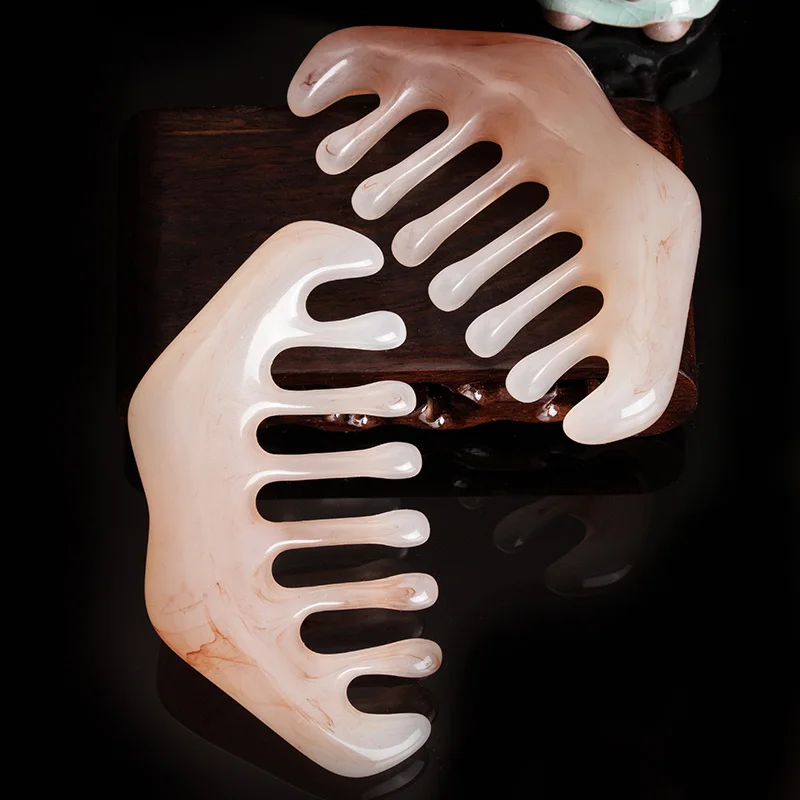 Resin Six-tooth Comb Head Massager, Meridian Scraping, Activating Collaterals and Relaxing Tendons, Massage, Comb Teeth,
Resin Six-tooth Comb Head Massager, Meridian Scraping, Activating Collaterals and Relaxing Tendons, Massage, Comb Teeth,