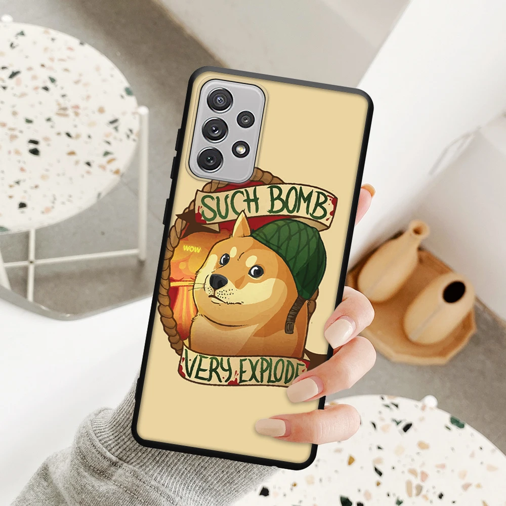 Such Bomb Doge Phone Case for Samsung A91 A80 A72 73 A52 53 A70 A41 A32 A22S A42 5G A91 A80 Full Coverage Yellow Cute Dog Covers
Such Bomb Doge Phone Case for Samsung A91 A80 A72 73 A52 53 A70 A41 A32 A22S A42 5G A91 A80 Full Coverage Yellow Cute Dog Covers