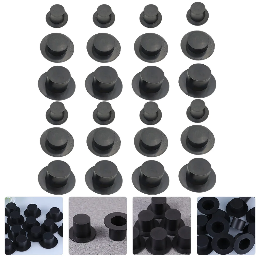 Button Decorative Hats Miniature Plastic DIY Accessories Christmas Decorations Caps Baby Black
Button Decorative Hats Miniature Plastic DIY Accessories Christmas Decorations Caps Baby Black