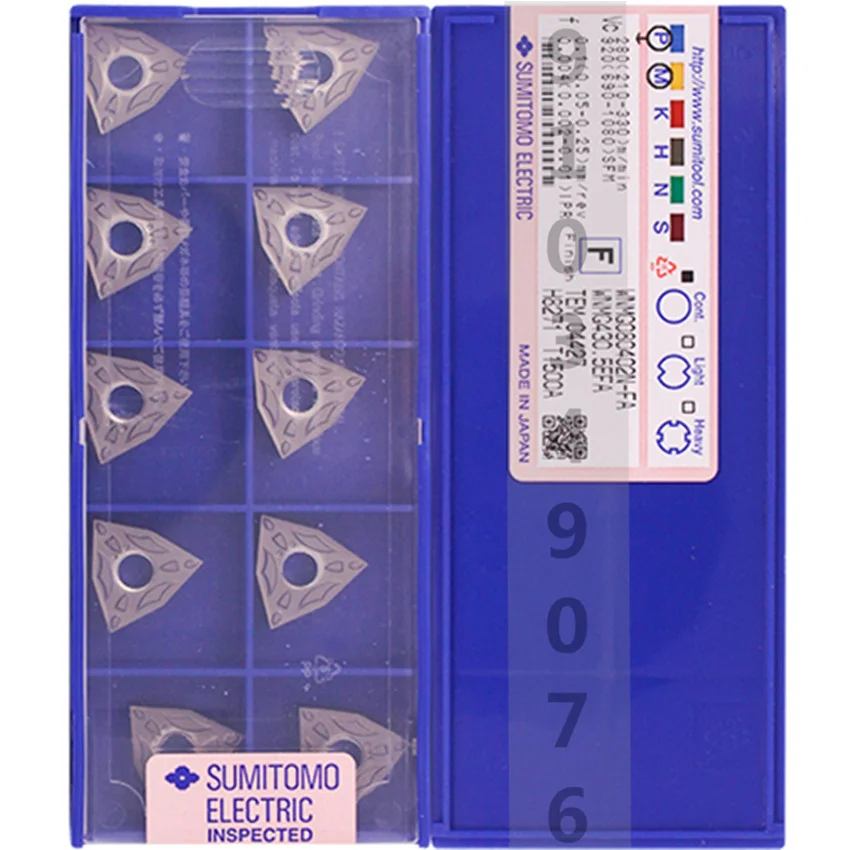 T1500A WNMG080402N-FA/WNMG080404N-GU/WNMG080408N-GU/WNMG080404N-SU вставки из карбида ЧПУ 10 шт./кор.
T1500A WNMG080402N-FA/WNMG080404N-GU/WNMG080408N-GU/WNMG080404N-SU вставки из карбида ЧПУ 10 шт./кор.