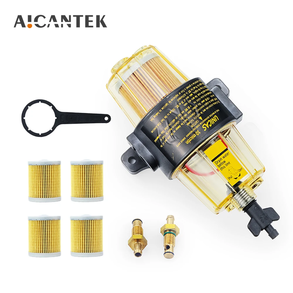 4 шт. элемент топливного фильтра водяного сепаратора UF10K подвесной мотор лодочный