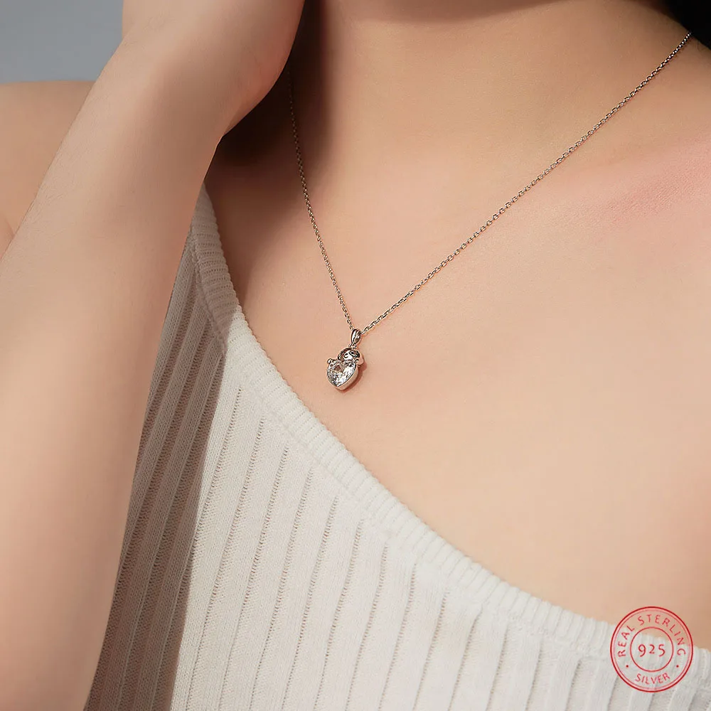 Женское Ожерелье CELAYI из серебра 2022 пробы, ожерелье из белого золота с цирконами для Ленивец, 925
Женское Ожерелье CELAYI из серебра 2022 пробы, ожерелье из белого золота с цирконами для Ленивец, 925