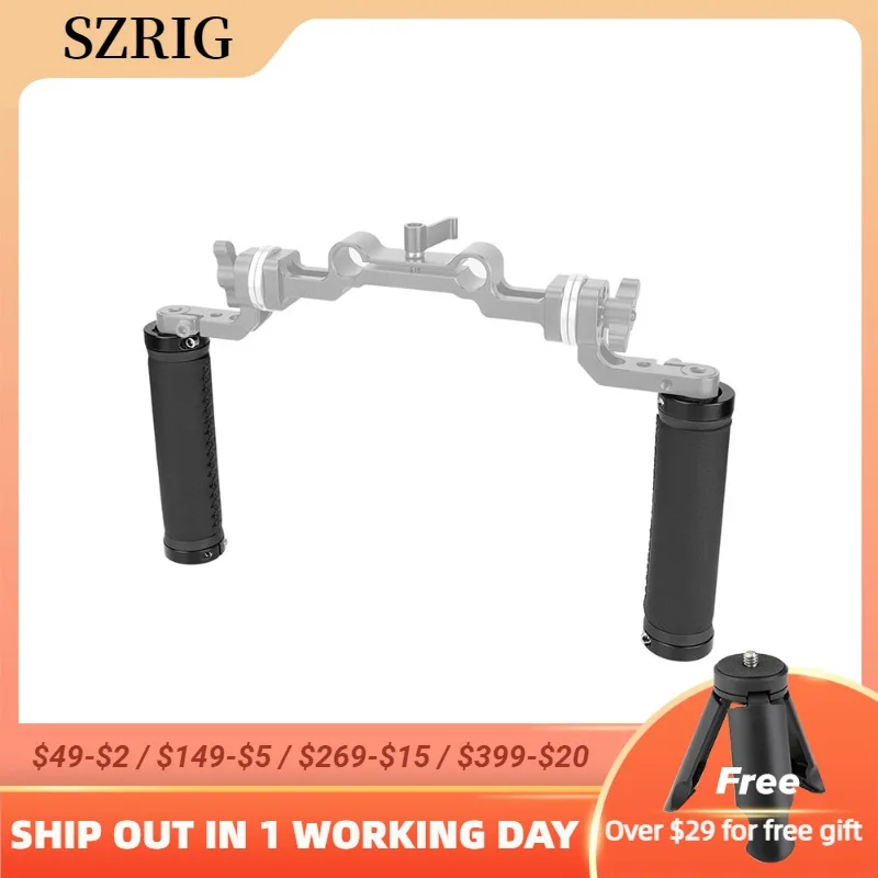 SZRIG кожа ручной сменная ручка (пара) руле велосипеда для Dslr Камера монитор комплект кронштейнов для велосипедной ручки
SZRIG кожа ручной сменная ручка (пара) руле велосипеда для Dslr Камера монитор комплект кронштейнов для велосипедной ручки