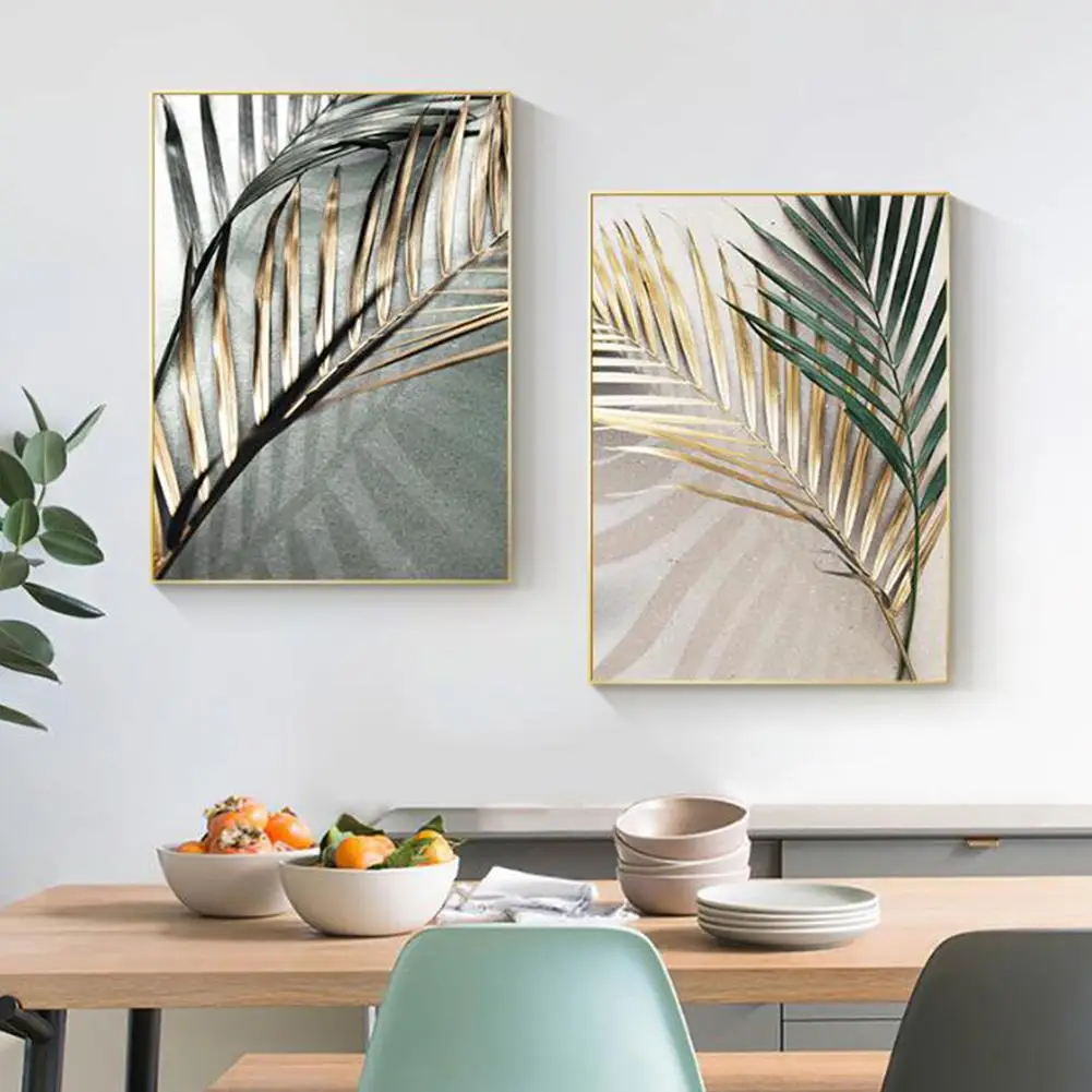 Palm Leaf Plant Wall Art Painting Premium Canvas Poster Modern Pictures For Home Decoration
Palm Leaf Plant Wall Art Painting Premium Canvas Poster Modern Pictures For Home Decoration