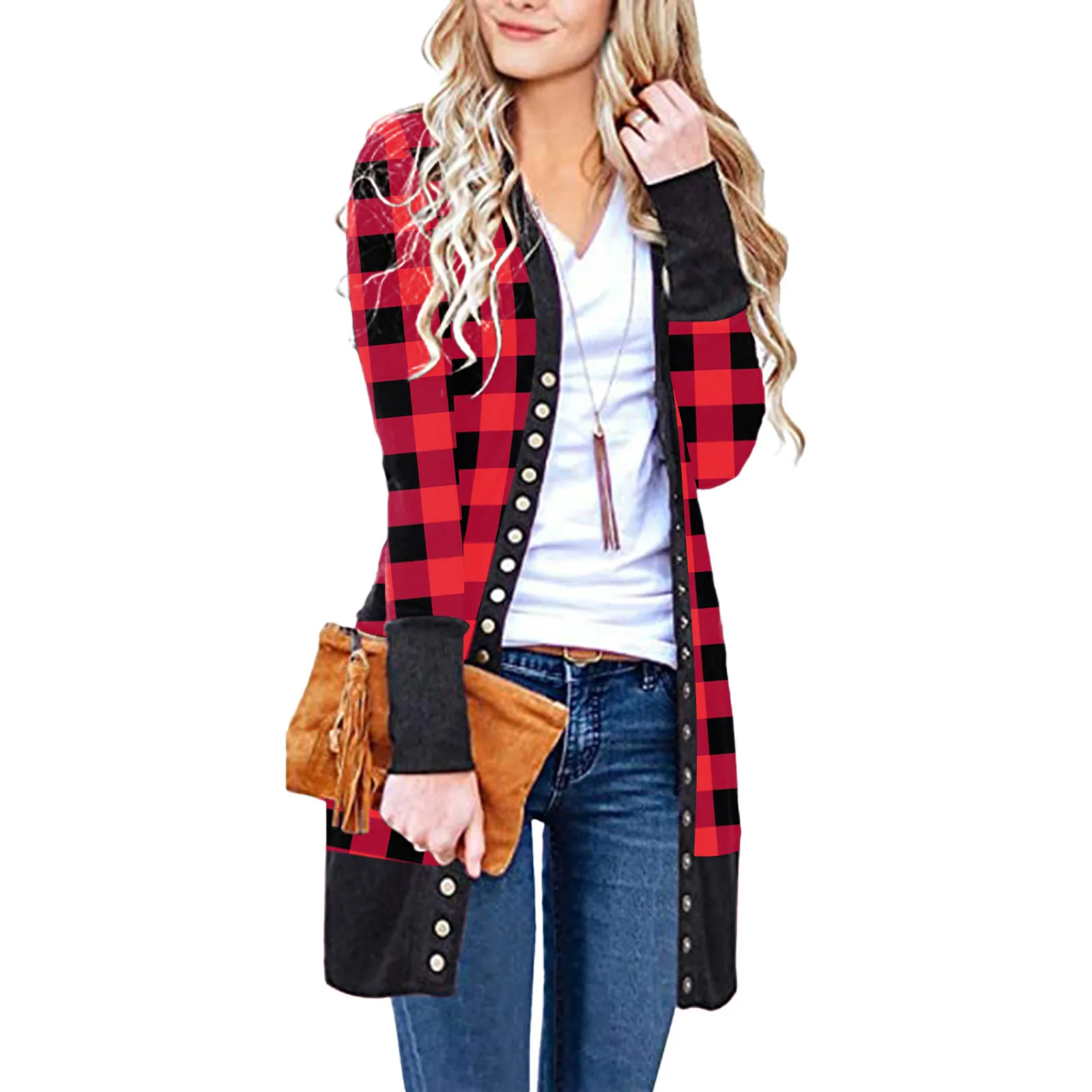 Women's Plaid Cardigans Casual Button Down Knitwear Long Sleeve Soft Coat Peach Cardigan Women Cardigan Blue
Women's Plaid Cardigans Casual Button Down Knitwear Long Sleeve Soft Coat Peach Cardigan Women Cardigan Blue