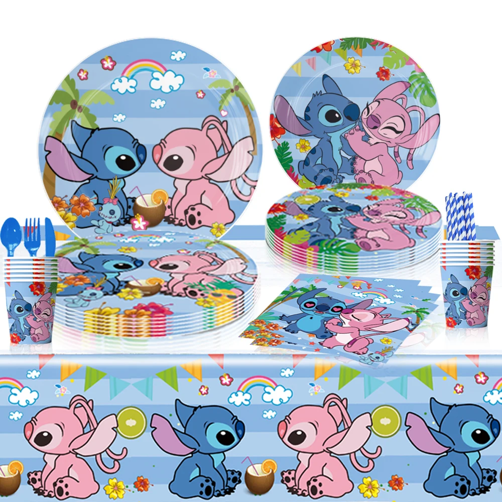 Lilo Stitch Birthday Party Decoration Paper Tableware Cup Plate Balloon Banner Cake Topper Tablecloth for Kids Boys Baby Shower
Lilo Stitch Birthday Party Decoration Paper Tableware Cup Plate Balloon Banner Cake Topper Tablecloth for Kids Boys Baby Shower