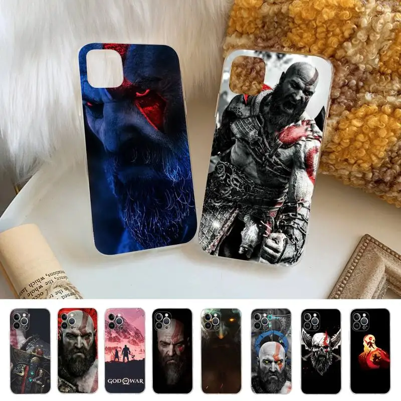 God of War Kratos Phone Case For iPhone 13 14 Pro Max XS XR 12 11 Pro 13 Mini 6 7 8 Plus Clear Back Cover Capa
God of War Kratos Phone Case For iPhone 13 14 Pro Max XS XR 12 11 Pro 13 Mini 6 7 8 Plus Clear Back Cover Capa