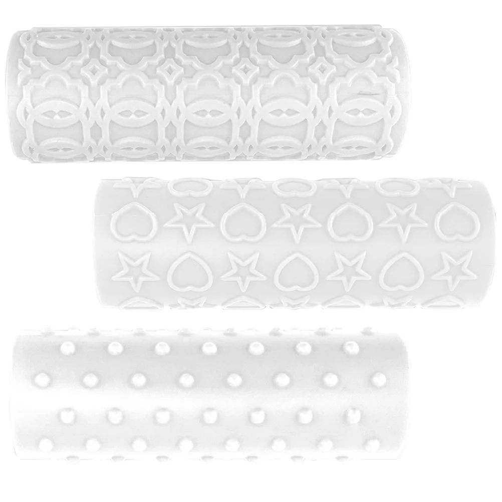 3 Pcs Clay Earring Roller Polymer Embossing Stamps Jewelry Earrings Texture Rollers Sheets
3 Pcs Clay Earring Roller Polymer Embossing Stamps Jewelry Earrings Texture Rollers Sheets