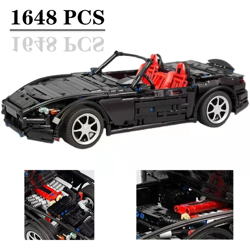 New MOC-24500 High-tech Sports Racing Speed Champion Car S2000 AP2 Collection Vehicle Model Building Block Toy Birthday Gift
New MOC-24500 High-tech Sports Racing Speed Champion Car S2000 AP2 Collection Vehicle Model Building Block Toy Birthday Gift