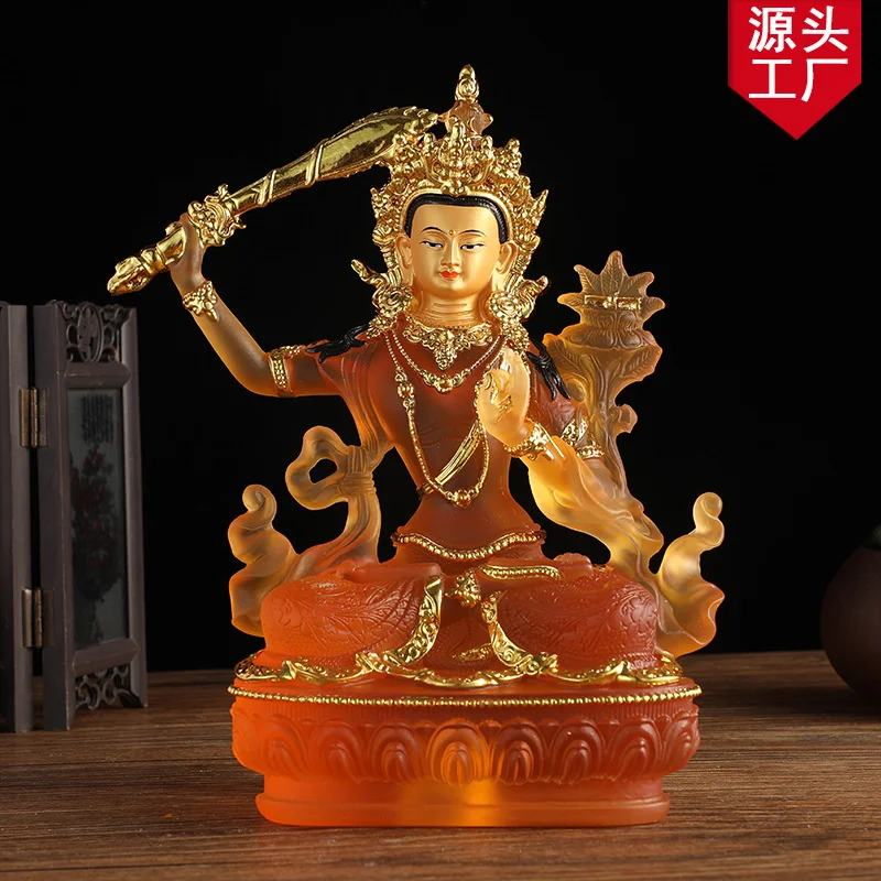 Big Super Buddha Statue,23cm Quality Resin Gold Plated Auspicious Manjushri Efficacious Talisman Putting Decoration
Big Super Buddha Statue,23cm Quality Resin Gold Plated Auspicious Manjushri Efficacious Talisman Putting Decoration