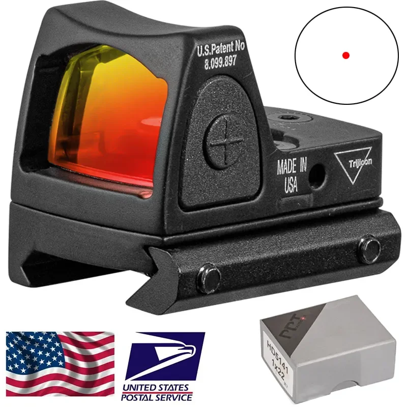 Trijicon Style Reflex Tactical Adjustable Red Dot Sight Scope for Rifle Scope Hunting Shooting
Trijicon Style Reflex Tactical Adjustable Red Dot Sight Scope for Rifle Scope Hunting Shooting