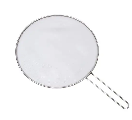 29cm Stainless Steel Round Frying Basket For Kitchen Tools Explosion Proof Oil Cover Kitchen Triangular Sink Filter with Hook
29cm Stainless Steel Round Frying Basket For Kitchen Tools Explosion Proof Oil Cover Kitchen Triangular Sink Filter with Hook