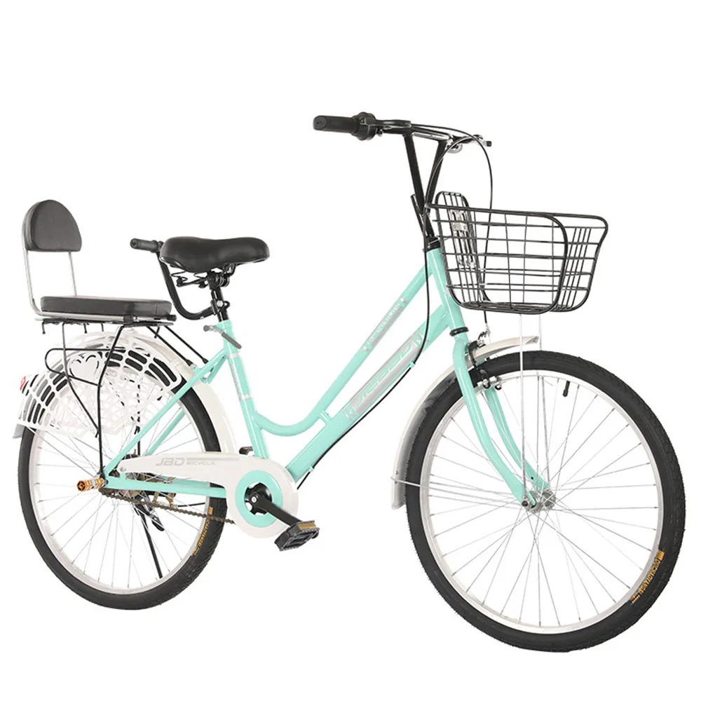 24/26 Inch Bicycle Aldult Bike Highway Commute Scooter Free Pump Solid Tire with Backrest Outdoor Casual Unisex
24/26 Inch Bicycle Aldult Bike Highway Commute Scooter Free Pump Solid Tire with Backrest Outdoor Casual Unisex