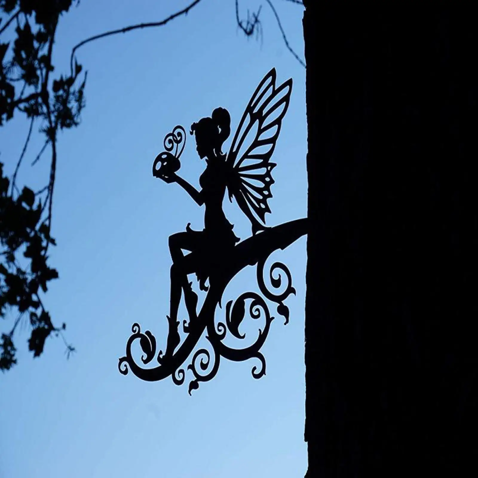 Outdoor Garden Metal Art Fairy Silhouette Ornament for Enterway Backyard Decoration
Outdoor Garden Metal Art Fairy Silhouette Ornament for Enterway Backyard Decoration