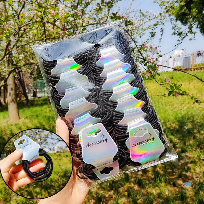 Simple nylon hair ring high elastic seamless hair rope rubber band head rope ponytail black high elastic hair rope
Simple nylon hair ring high elastic seamless hair rope rubber band head rope ponytail black high elastic hair rope