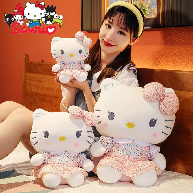 Sanrio Hello Kitty Toy Doll Sleeping Throw Pillow Kids Doll Birthday Pendant Backpack Ornaments Child Holiday Gifts 20/30/40cm
Sanrio Hello Kitty Toy Doll Sleeping Throw Pillow Kids Doll Birthday Pendant Backpack Ornaments Child Holiday Gifts 20/30/40cm