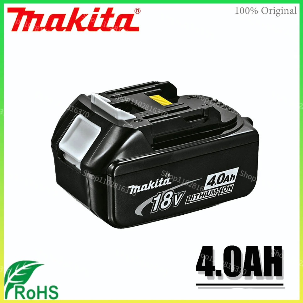BL1830 18V Makita 100% Original 4.0Ah Rechargeable Power Tool Battery With LED Lithium-ion Battery BL1860B BL1860 BL1850 4000mAh
BL1830 18V Makita 100% Original 4.0Ah Rechargeable Power Tool Battery With LED Lithium-ion Battery BL1860B BL1860 BL1850 4000mAh