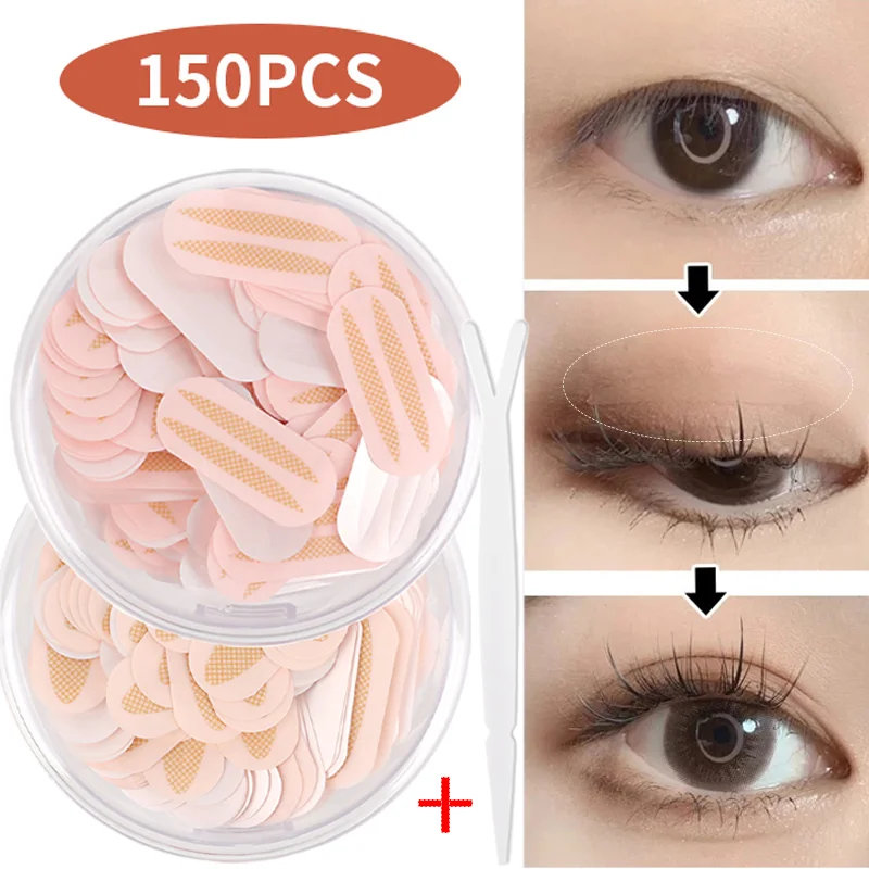 150PCS Eyelid Stickers Mesh Breathable Natural Double Eyelid Tape Big Eyes Lift Strips Non-marking Self-adhesive Eye Makeup Tool
150PCS Eyelid Stickers Mesh Breathable Natural Double Eyelid Tape Big Eyes Lift Strips Non-marking Self-adhesive Eye Makeup Tool