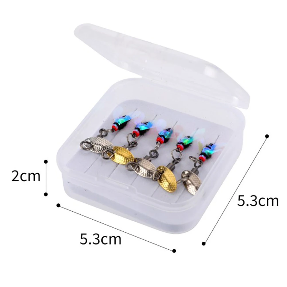 5/10pcs Insects Flies Fly Fishing Lures Bait Sequins Fishhook Artificial Baits With Boxed Fishing Tackle Accessories
5/10pcs Insects Flies Fly Fishing Lures Bait Sequins Fishhook Artificial Baits With Boxed Fishing Tackle Accessories