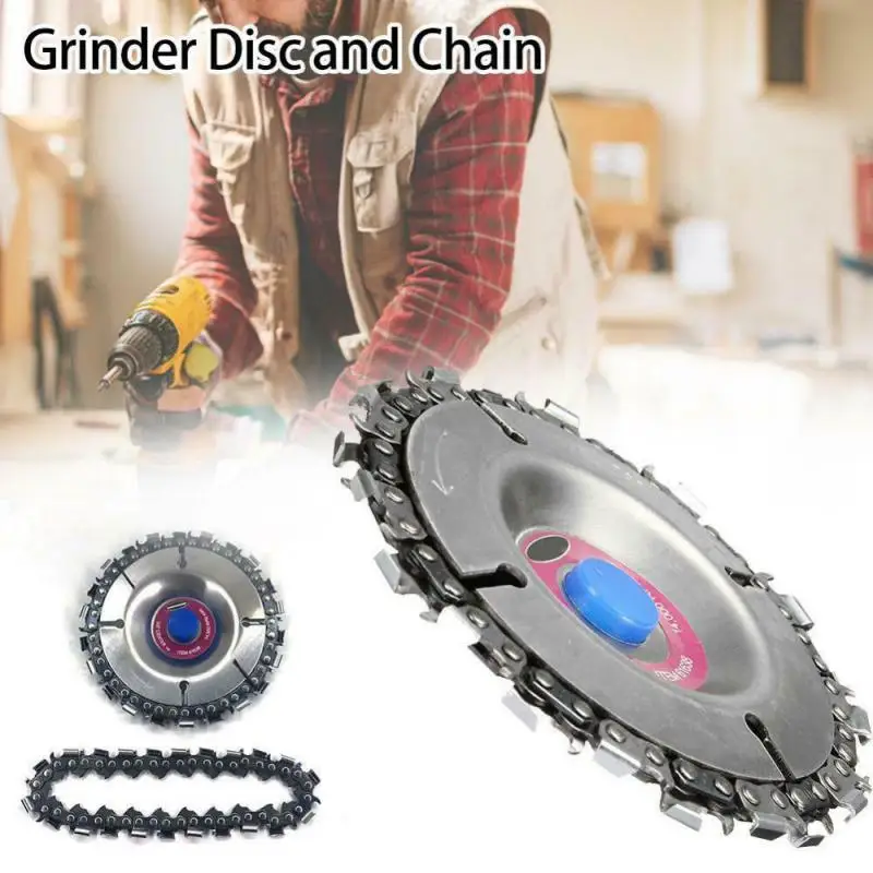 100mm Grinding Machine Woodworking Disc Grooving Machine Chains Disc Wood Carving Cutting Disc Angle Grinder Abrasive Tools
100mm Grinding Machine Woodworking Disc Grooving Machine Chains Disc Wood Carving Cutting Disc Angle Grinder Abrasive Tools