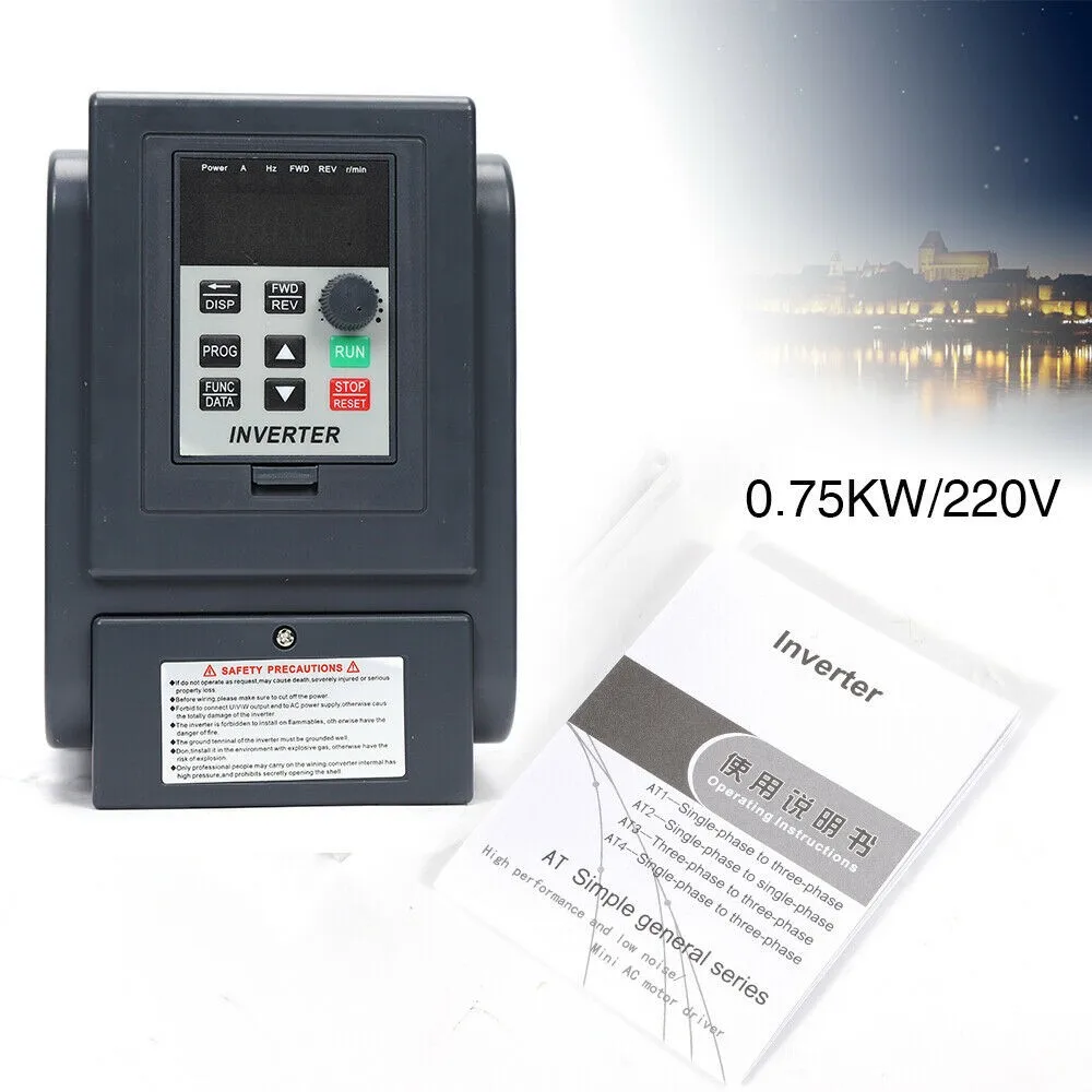 Brand New Frequency Inverter Speed Controller AC Motor Drive Variable Multi Purpose
Brand New Frequency Inverter Speed Controller AC Motor Drive Variable Multi Purpose