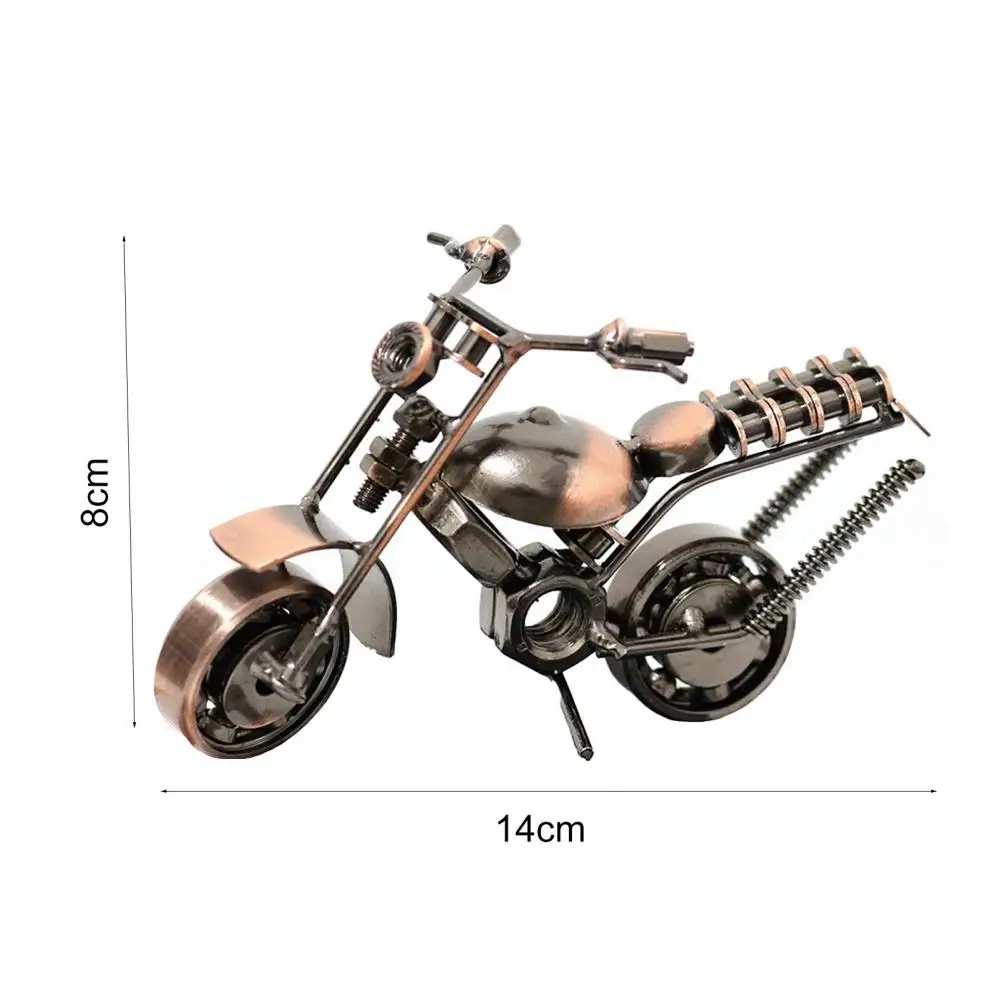 Eye-catching Stunning Collectable Vivid Appearance Motorcycle Art Model Motorcycle Art Model for Table
Eye-catching Stunning Collectable Vivid Appearance Motorcycle Art Model Motorcycle Art Model for Table