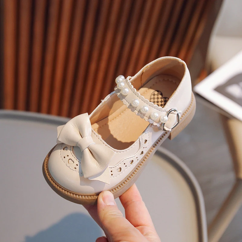 Туфли с перламутровыми бусинами для девочек, с круглым носком, 23-34 дюйма
Туфли с перламутровыми бусинами для девочек, с круглым носком, 23-34 дюйма