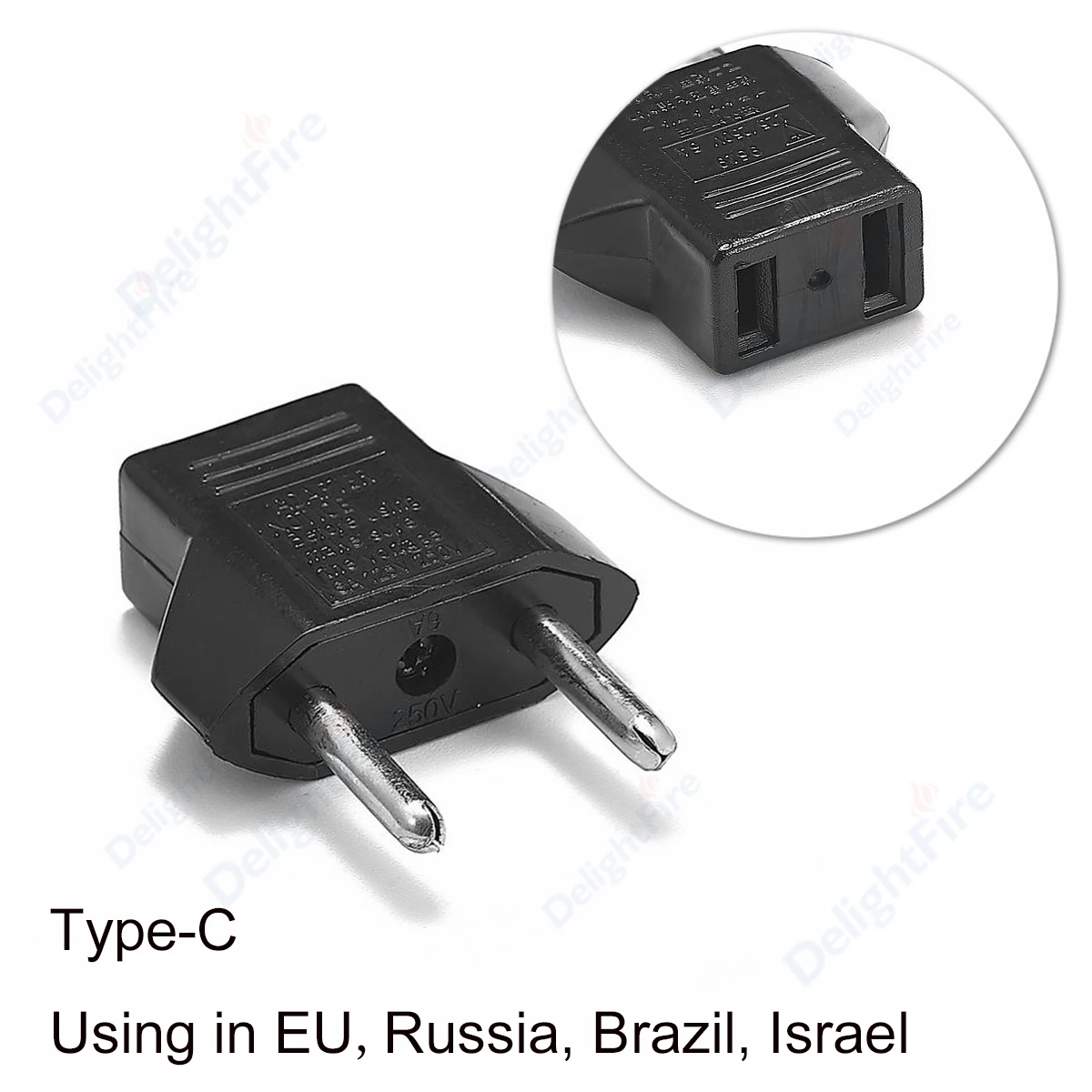 

1 шт. электрическая розетка европейского стандарта сша в евро тип C розетка сша JP в ес адаптер питания конвертер электрические розетки AC розе...