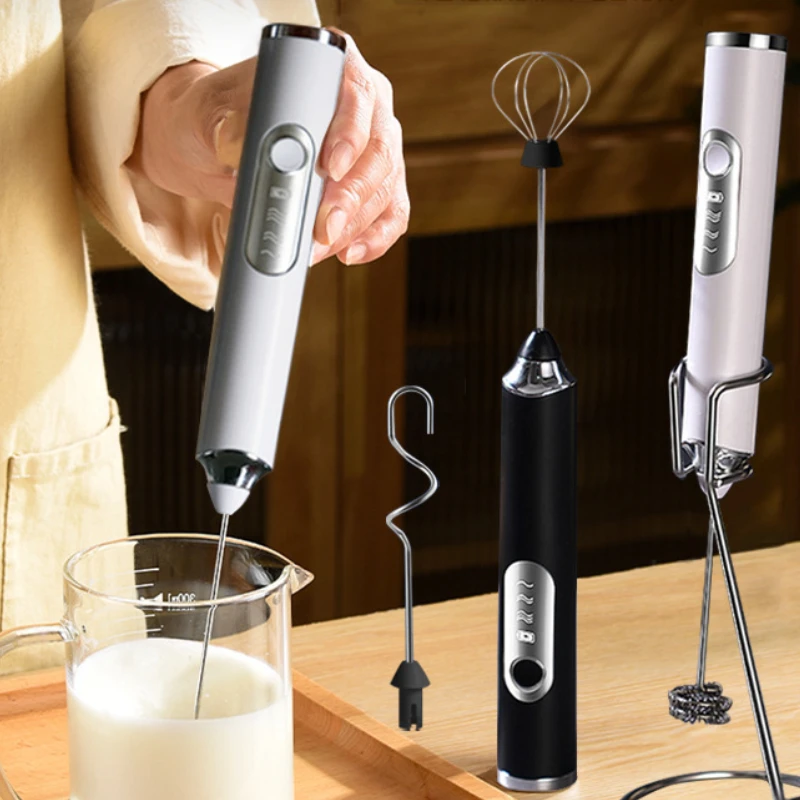 Wireless Electric Milk Frother Whisk Egg Beater USB Rechargeable Handheld Coffee Blender Milk Shaker Mixer Foamer Food Blender
Wireless Electric Milk Frother Whisk Egg Beater USB Rechargeable Handheld Coffee Blender Milk Shaker Mixer Foamer Food Blender