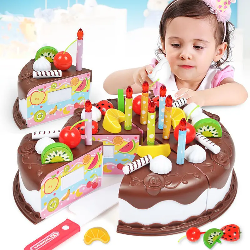 37Pcs Children Play House Chocolate Birthday Cake Toys for Girls Boys Cutting Fruit Kitchen DIY Pretend Play Educational Toy 
37Pcs Children Play House Chocolate Birthday Cake Toys for Girls Boys Cutting Fruit Kitchen DIY Pretend Play Educational Toy
