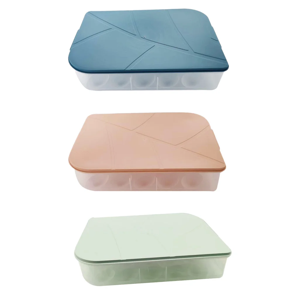 3 Pcs Egg Storage Box Plastic Storage Box Egg Box Refrigerator Egg Tray Pp Household Kitchenware Egg Container 
3 Pcs Egg Storage Box Plastic Storage Box Egg Box Refrigerator Egg Tray Pp Household Kitchenware Egg Container