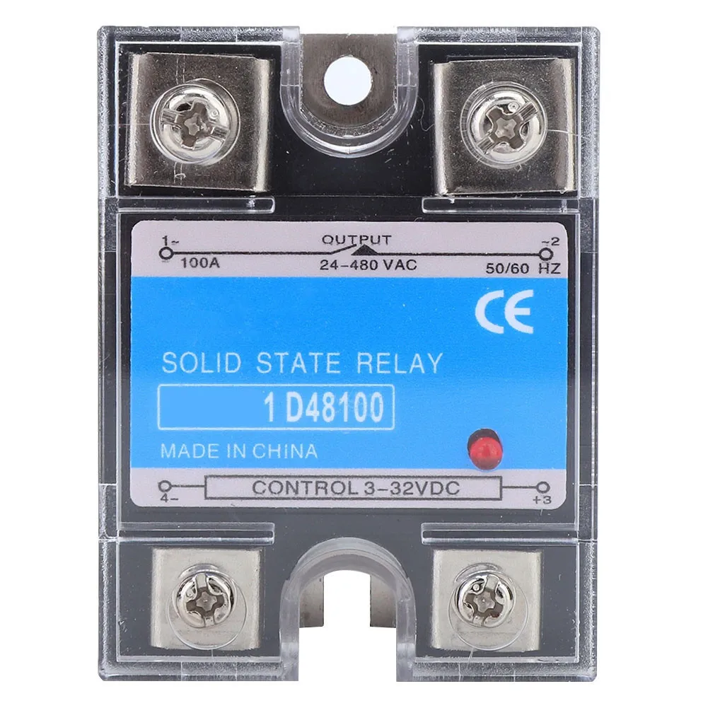 Твердотельное реле 480 А, SSR DC-AC вход 3-32 В DC нагрузка 24-в AC D48100 фейерверки, петарды и другие случаи
Твердотельное реле 480 А, SSR DC-AC вход 3-32 В DC нагрузка 24-в AC D48100 фейерверки, петарды и другие случаи