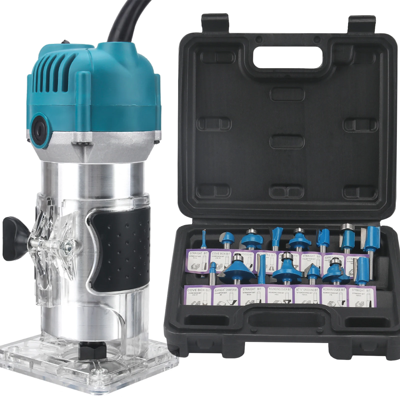 Фрезер Savinsxly 800 Вт, 3000 об/мин, 15 фрез
Фрезер Savinsxly 800 Вт, 3000 об/мин, 15 фрез