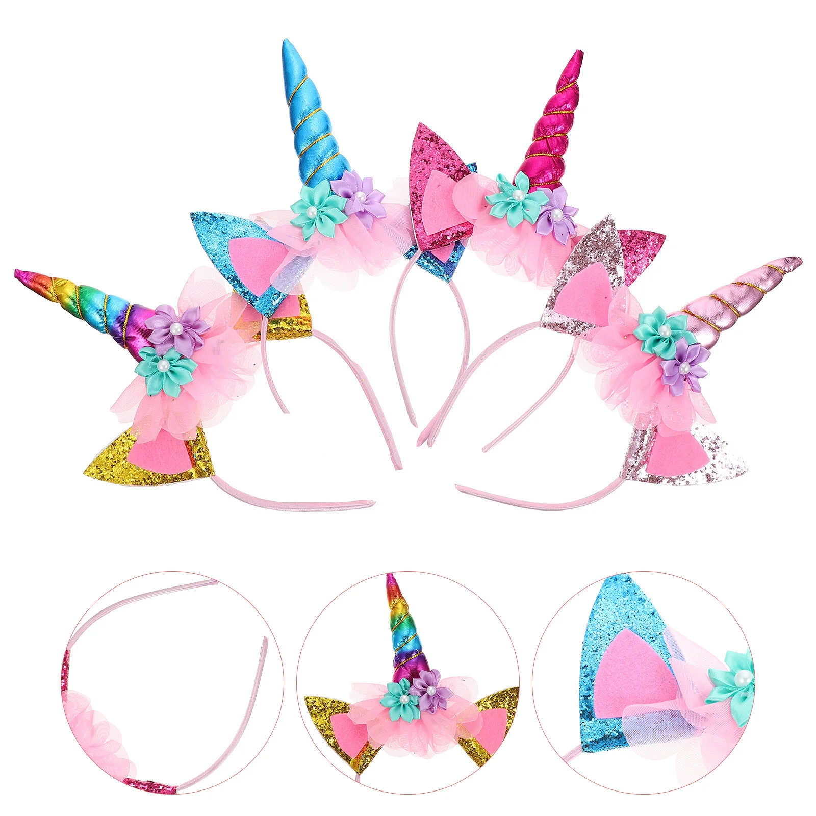 4 Pcs Unicorn Headband Wedding Party Supplies Hair Accessory Cosplay Child Cartoon Greeter Headwear Bride
4 Pcs Unicorn Headband Wedding Party Supplies Hair Accessory Cosplay Child Cartoon Greeter Headwear Bride