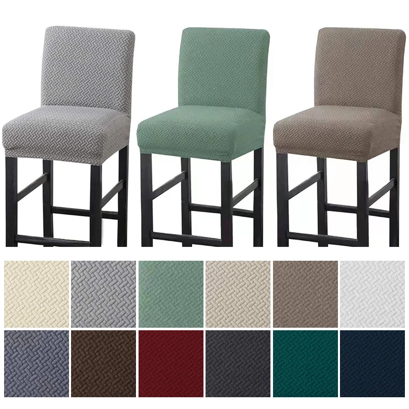 Chair Covers Home Textiles Bar Stool Chair Cover Short Back for Dining Room Banquet Kitchen Spandex Stretch Seat Slipcover
Chair Covers Home Textiles Bar Stool Chair Cover Short Back for Dining Room Banquet Kitchen Spandex Stretch Seat Slipcover