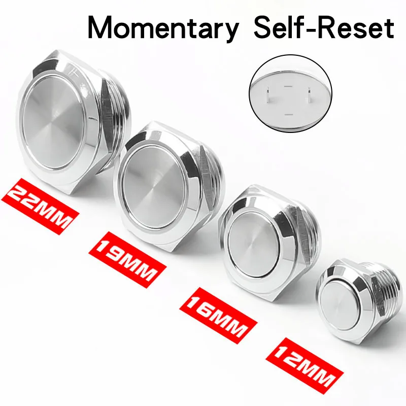 Водонепроницаемый металлический переключатель 12/16/19/22 мм
Водонепроницаемый металлический переключатель 12/16/19/22 мм