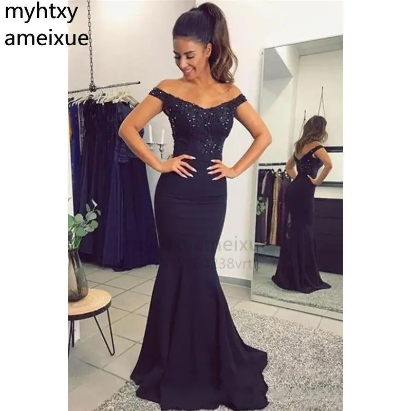 Long Sexy Navy Blue Prom Dresses Evening Wear Plus Size Sequined Backless Cheap Formal Gowns Party Dress Robe De Soiree
Long Sexy Navy Blue Prom Dresses Evening Wear Plus Size Sequined Backless Cheap Formal Gowns Party Dress Robe De Soiree
