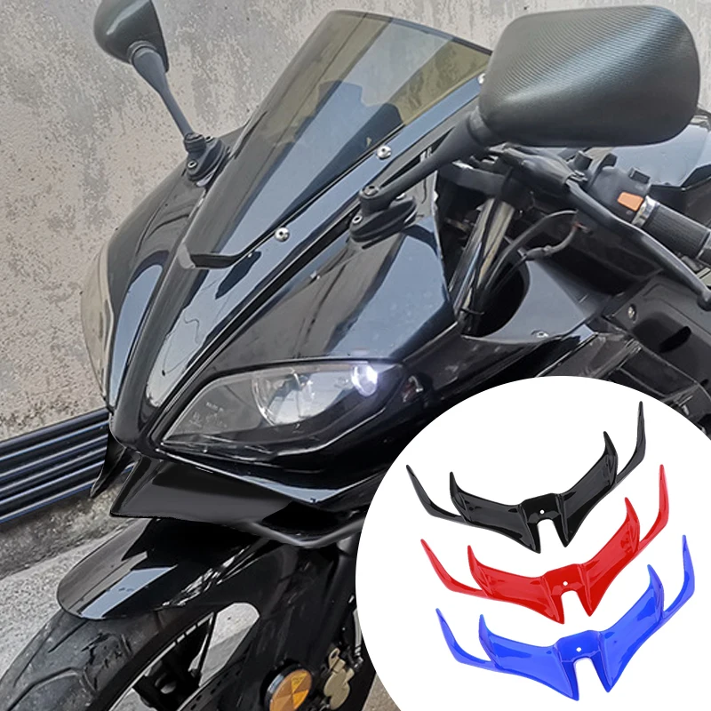 Motorcycle Front Fairing Aerodynamic Winglet Lower Cover Protection for YAMAHA YZF R15 V3.0 2017 2018
Motorcycle Front Fairing Aerodynamic Winglet Lower Cover Protection for YAMAHA YZF R15 V3.0 2017 2018