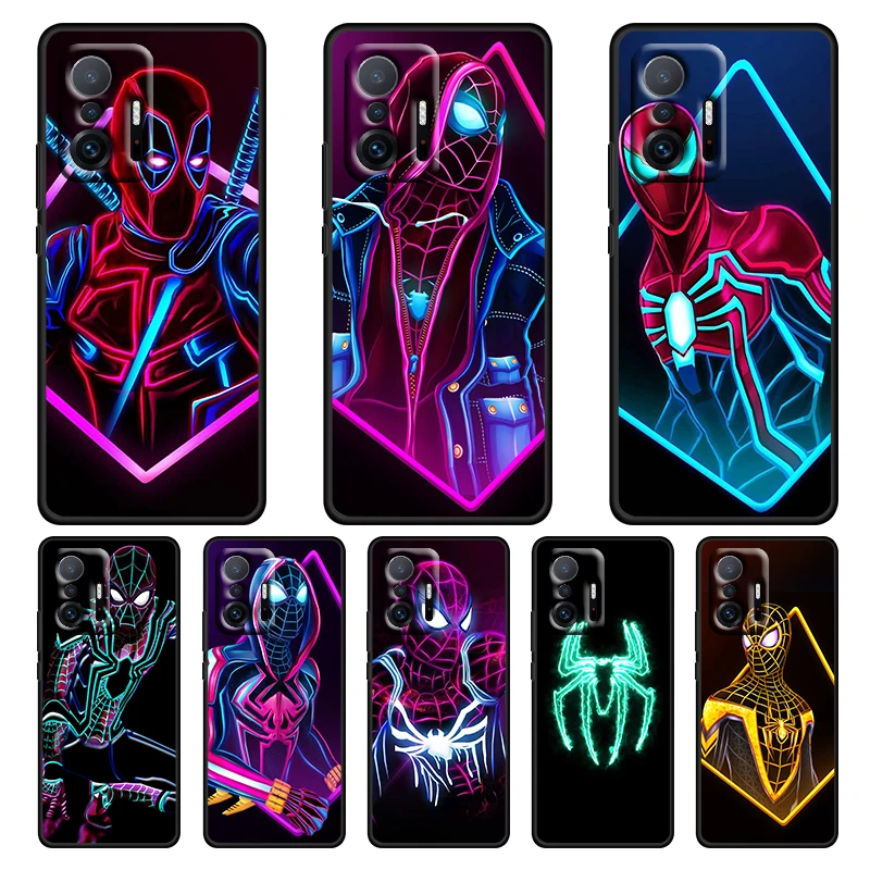 Spiderman Hot Hero Cool For Xiaomi 12 12X 11 11T 10T Mi 9 Ultra Pro Lite 5G TPU Soft Silicone Black Phone Case Funda Coque Cover
Spiderman Hot Hero Cool For Xiaomi 12 12X 11 11T 10T Mi 9 Ultra Pro Lite 5G TPU Soft Silicone Black Phone Case Funda Coque Cover