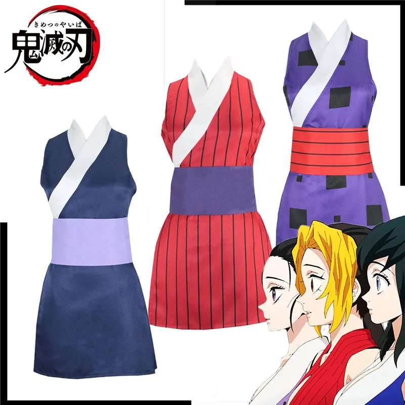 Anime Uzui Tengen Demon Slayer Cosplay Costume Wives Suma Hinatsuru Makio Uniform Dress Entertainment District Arc
Anime Uzui Tengen Demon Slayer Cosplay Costume Wives Suma Hinatsuru Makio Uniform Dress Entertainment District Arc