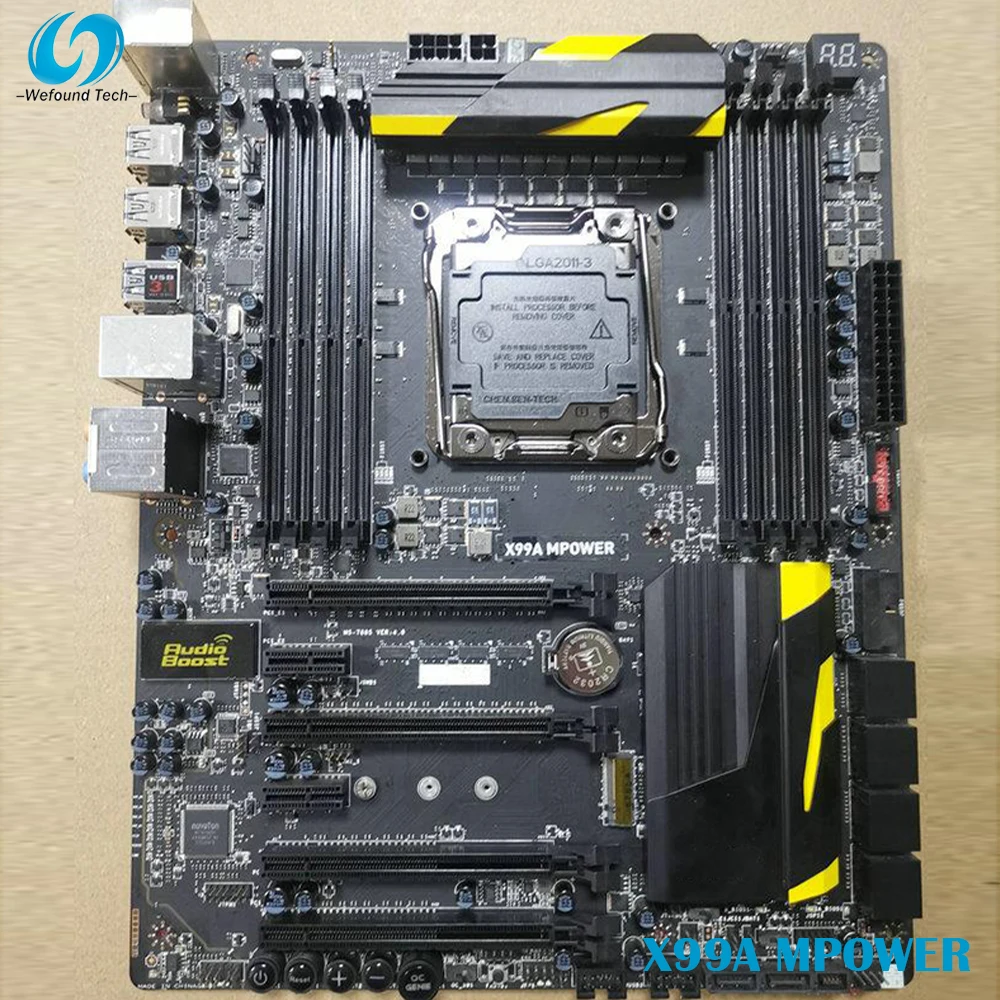 X99A MPOWER для материнской платы Msi Desktop LGA2011-3 DDR4 128 ГБ USB3.1 PCI-E 3,0 ATX Протестирована Быстрая доставка
X99A MPOWER для материнской платы Msi Desktop LGA2011-3 DDR4 128 ГБ USB3.1 PCI-E 3,0 ATX Протестирована Быстрая доставка