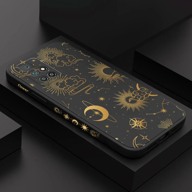 Golden Starry Sky Phone Case For Xiaomi Redmi 12C 10 10C 10A 9 9T 9A A1 Pro Plus 4G 5G Liquid Silicone Cover
Golden Starry Sky Phone Case For Xiaomi Redmi 12C 10 10C 10A 9 9T 9A A1 Pro Plus 4G 5G Liquid Silicone Cover