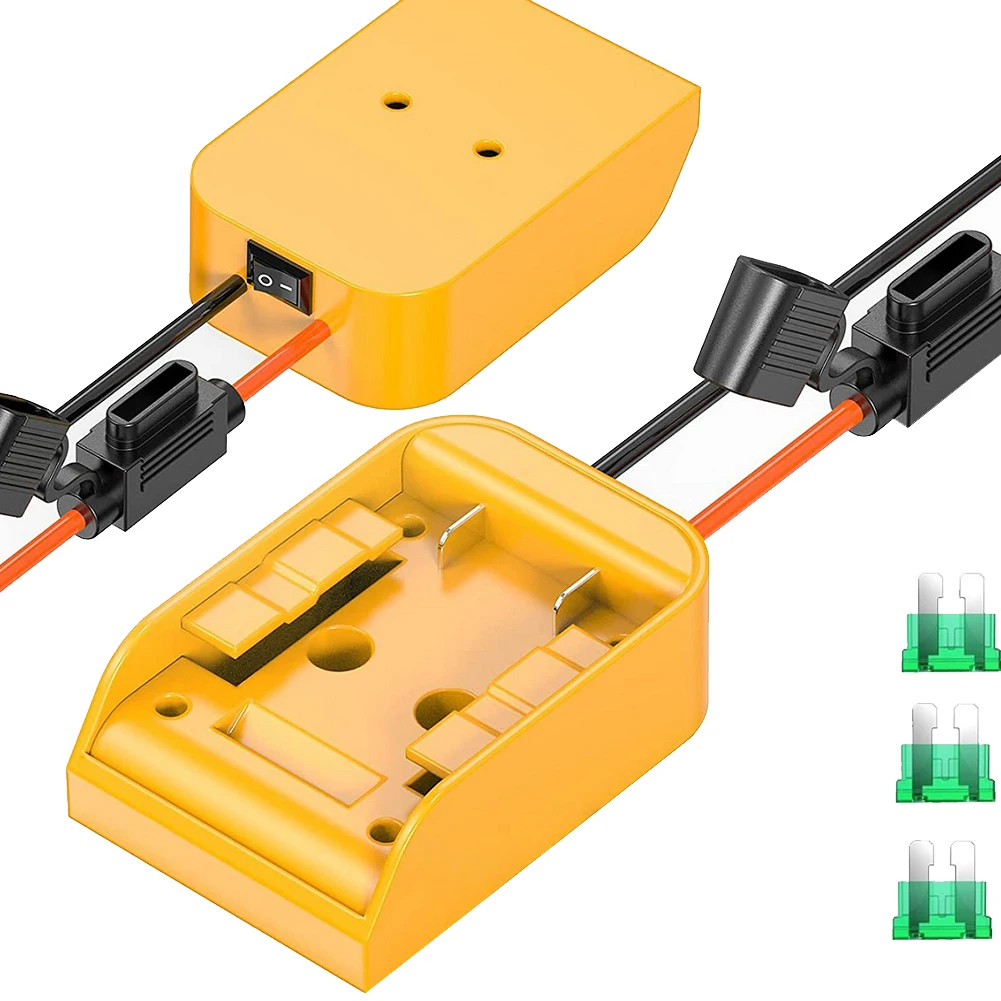 For Dewalt 18V/20V Max Battery Adapter With Fuse To Dock Power Connector DCB205 Power Connector Adapter Dock Holder
For Dewalt 18V/20V Max Battery Adapter With Fuse To Dock Power Connector DCB205 Power Connector Adapter Dock Holder