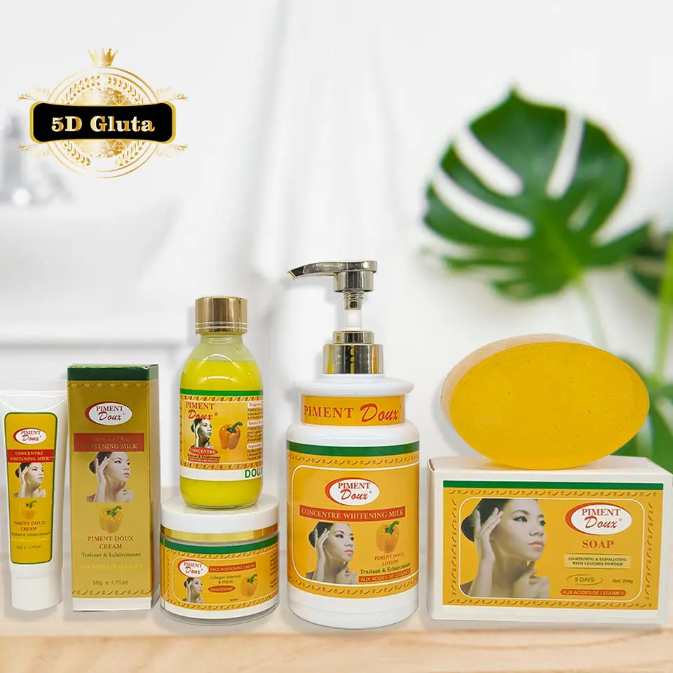 PIMENT DOUX Skin Care Set Removes Blemishes Pigment Scars Sunburn Spots Even and Pure Skin Tone with Contains phytic acid 
PIMENT DOUX Skin Care Set Removes Blemishes Pigment Scars Sunburn Spots Even and Pure Skin Tone with Contains phytic acid